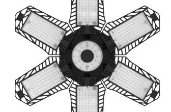 車庫用高出力LED工鉱ランプ6枚