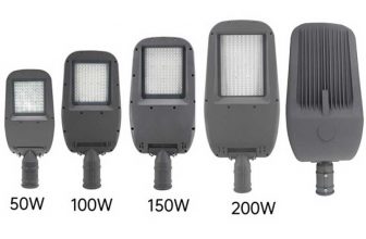 透明度の高い強化ガラスを採用したLED街路灯